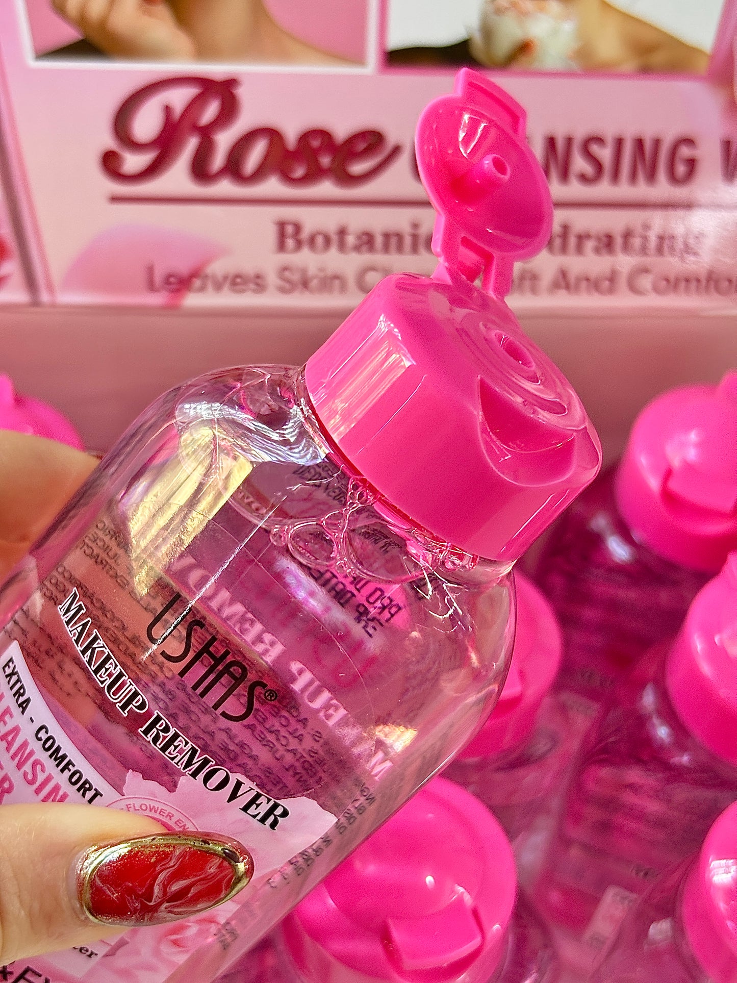 Agua micelar desmaquillante USHAS