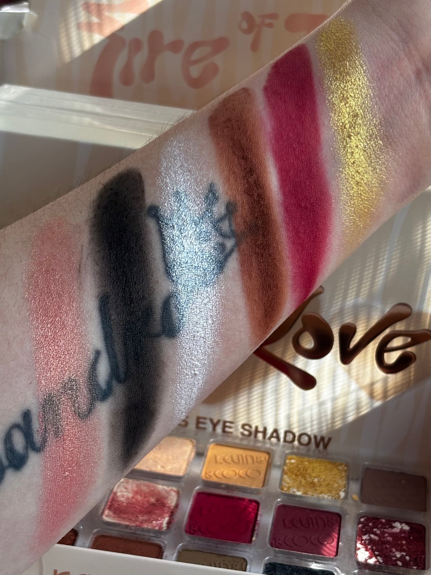 Paleta fire of love KEVIN & COCO