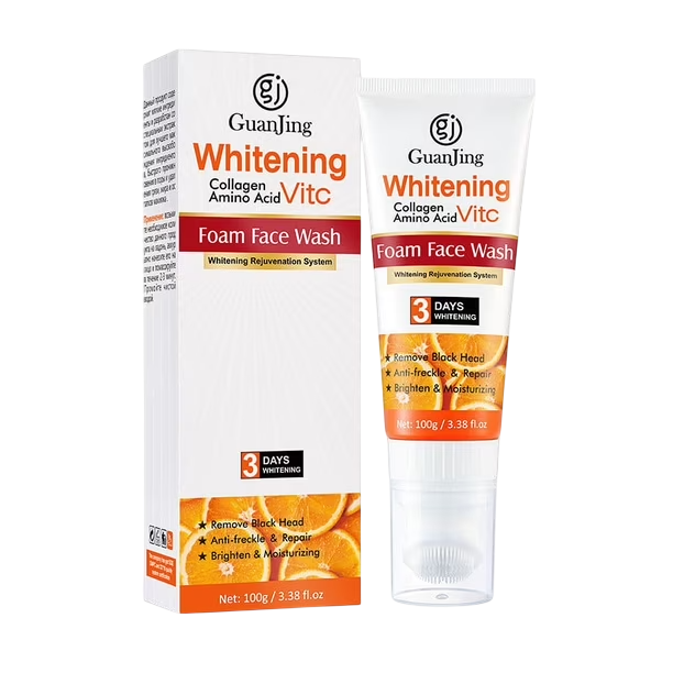 Jabon facial en espuma de vitamina C GUANJING BEAUTY