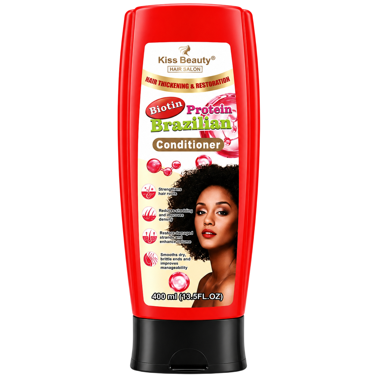 Acondicionador de proteina brasilera KISS BEAUTY