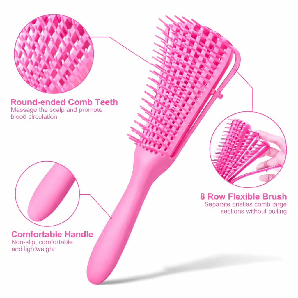 Cepillo de cabello detangler
