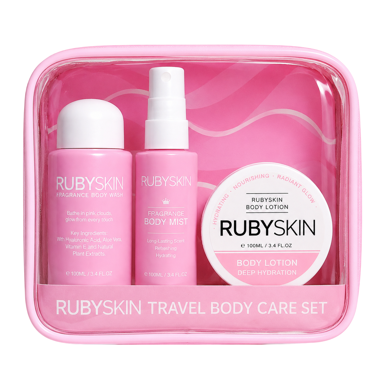 Kit corporal viajero RUBYSKIN