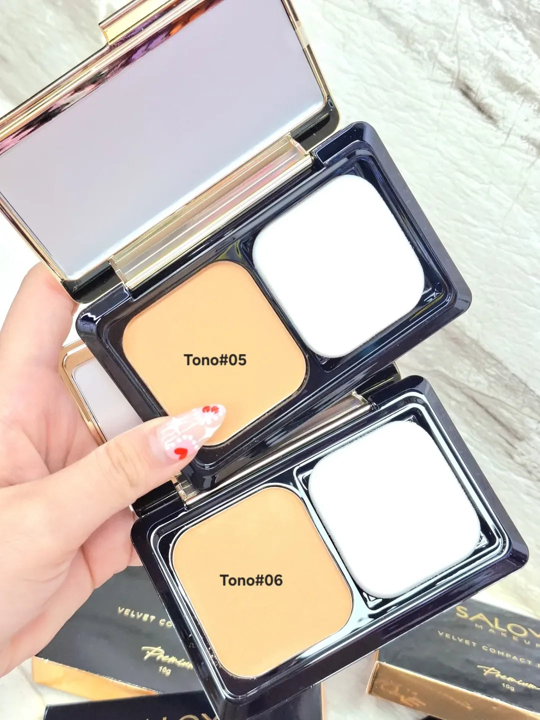 Polvo compacto premium SALOME