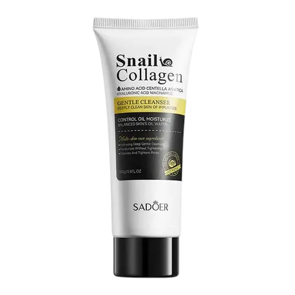 Jabon facial colageno y caracol control oil con centella y niacinamida SADOER