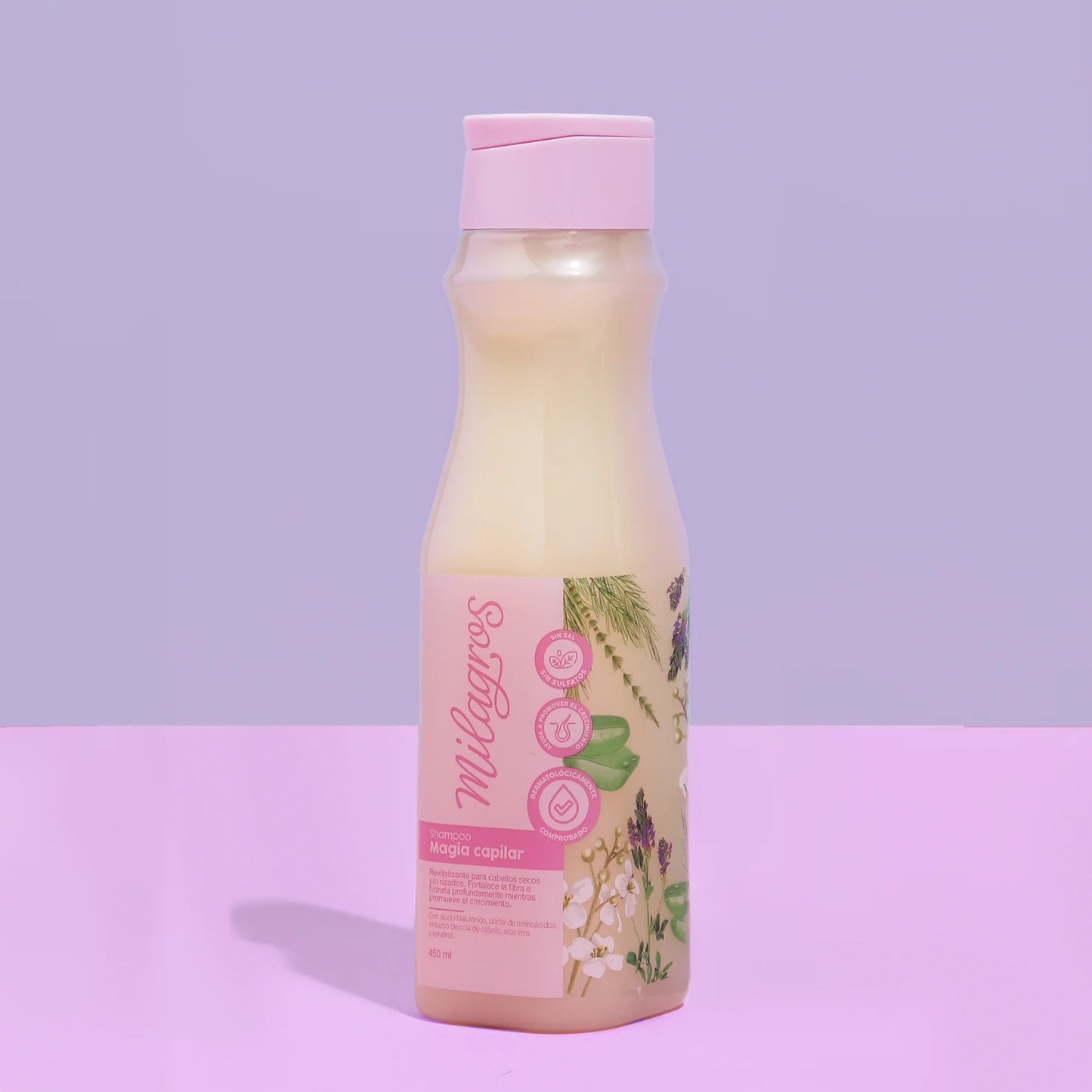 Shampoo magia capilar con ácido hialurónico MILAGROS