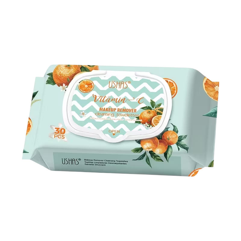Toalla desmaquillante vitamina C USHAS