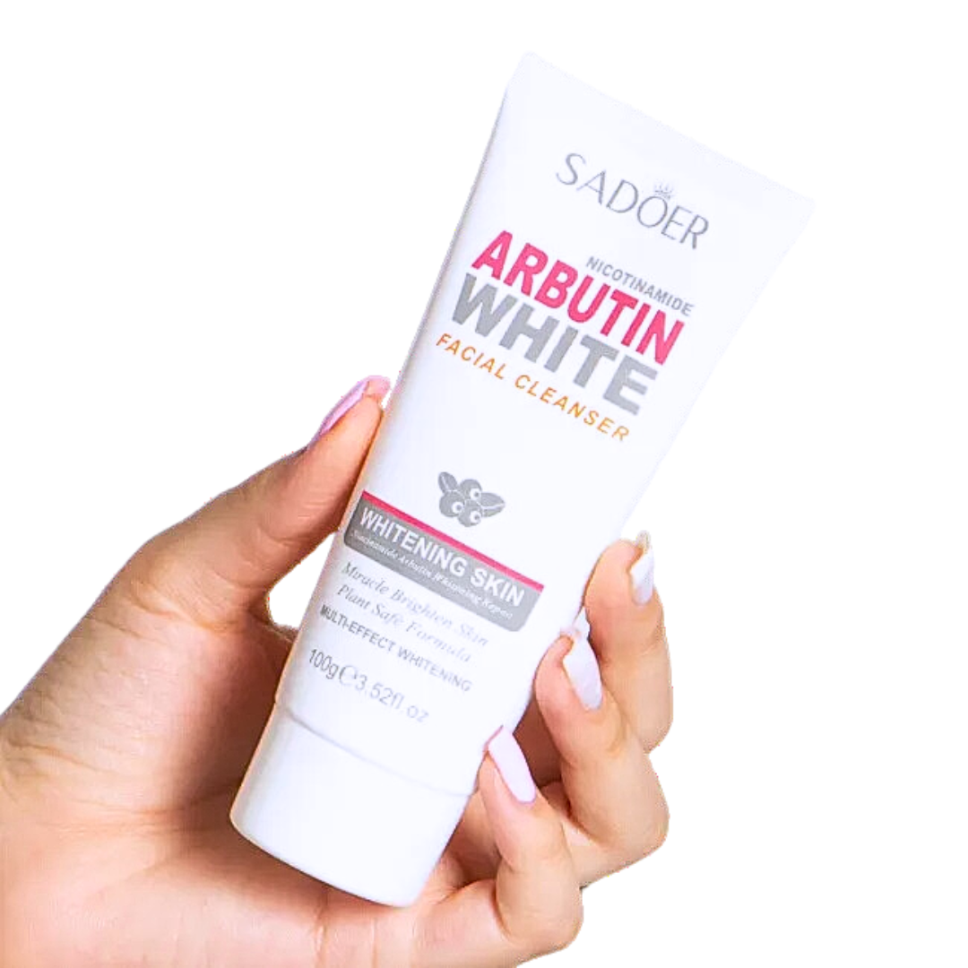 Jabon facial aclarante con arbutina y nicotinamida SADOER