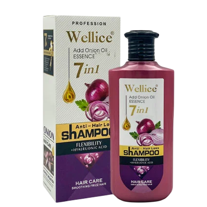Shampoo 7 en 1 de cebolla morada WELLICE