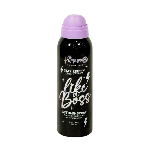 Fijador de maquillaje like a boss PURPURE