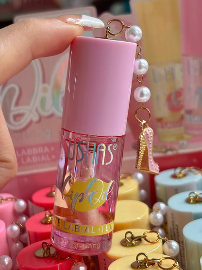 Lip oil con llavero sweet heels USHAS