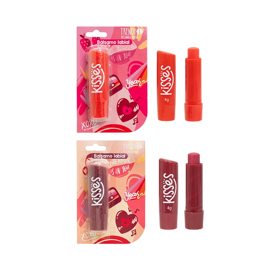 Brillo lip balm kisses rojo TRENDY