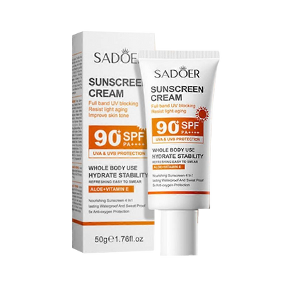 Protector solar con aloe vera y vitamina E SADOER