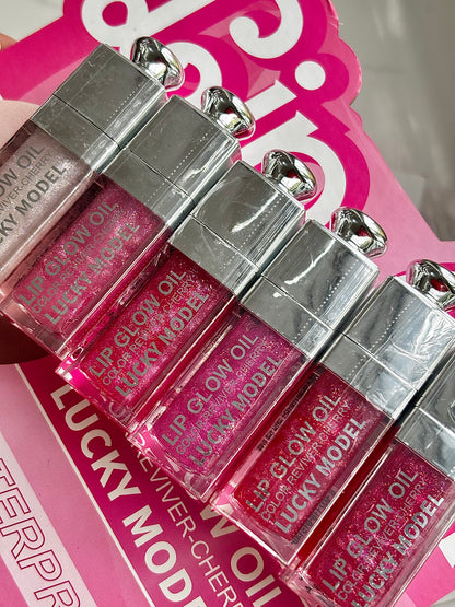 Lip gloss glitter dupe Dior LUCKY MODEL