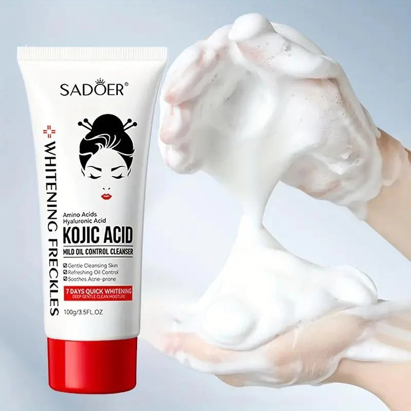 Jabon facial acid kojic oil control SADOER