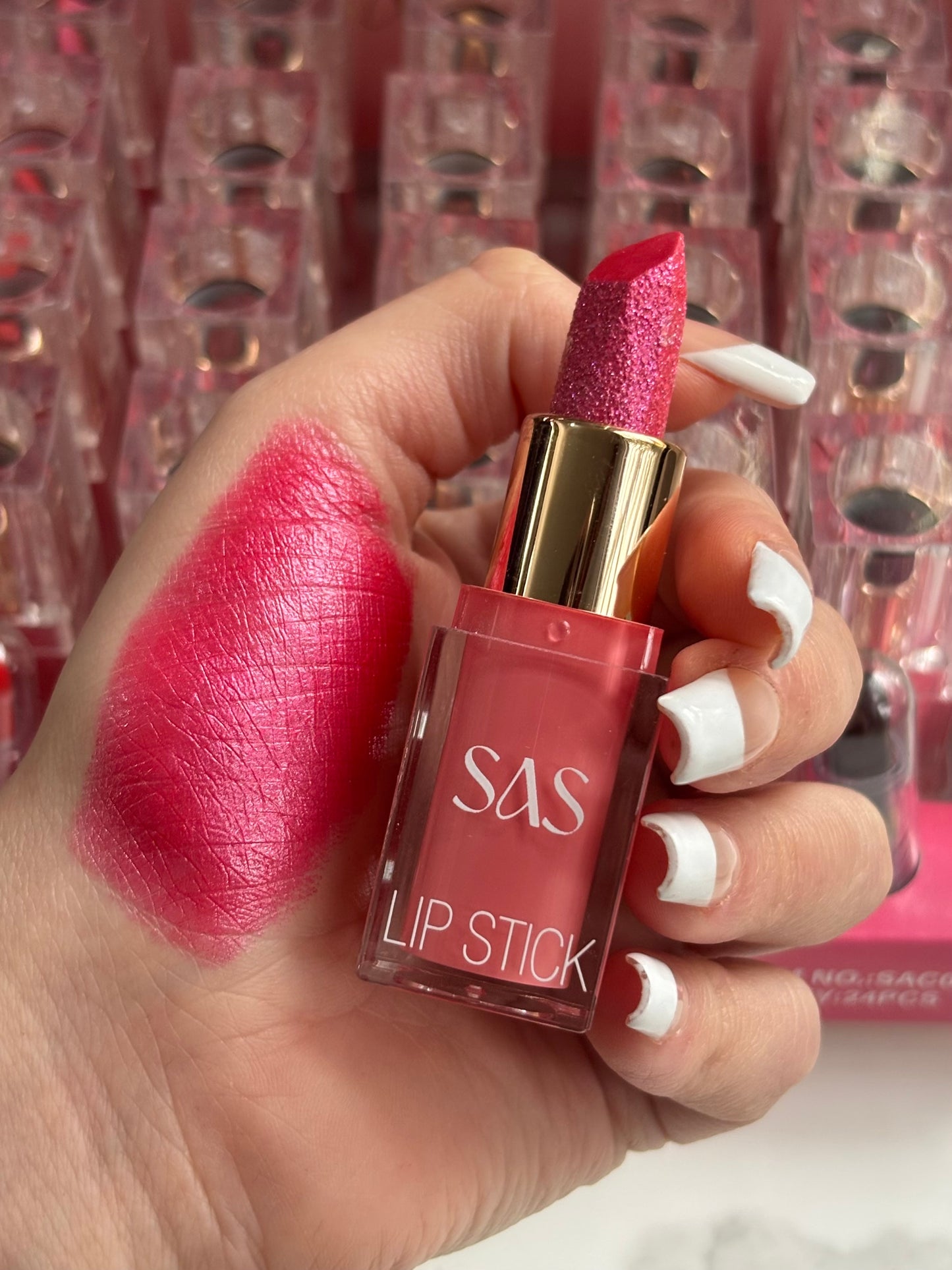 Labial 3D shimmer SAS