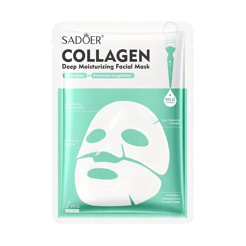 Mascarilla hidrogel hidratante de colageno SADOER
