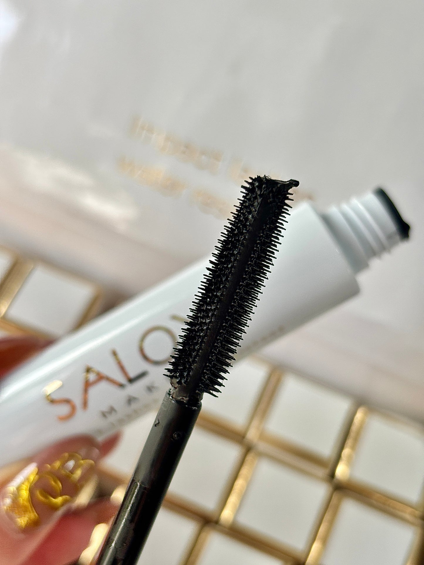 Máscara de pestañas negra impact lashes SALOME