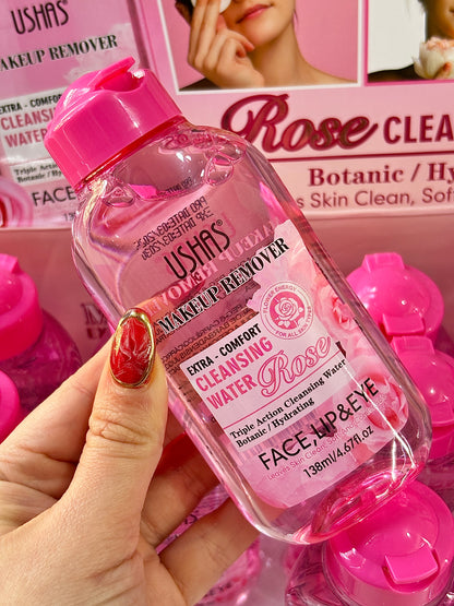 Agua micelar desmaquillante USHAS