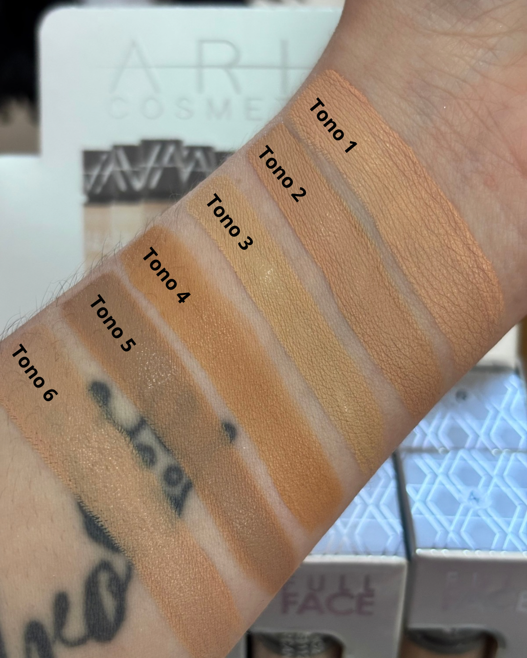 Corrector full face ARIA COSMETICS