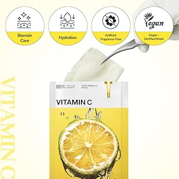 Mascarilla en velo vitamina C KARITE