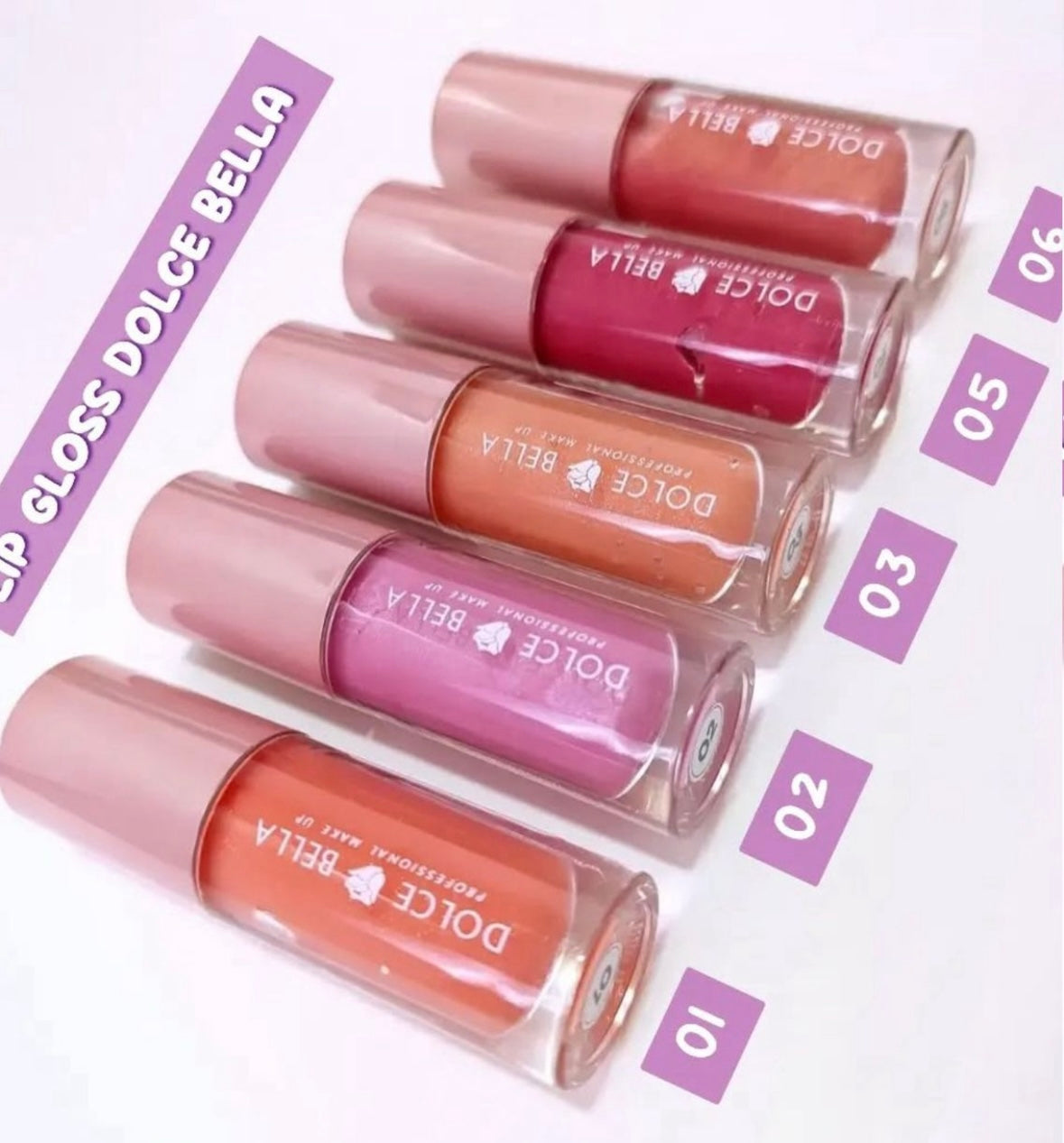 Lip gloss transparente DOLCE BELLA
