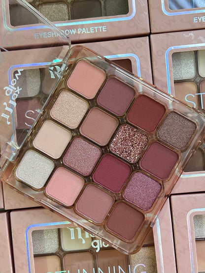 Sombras stunning eyes x16 MAXGLOW