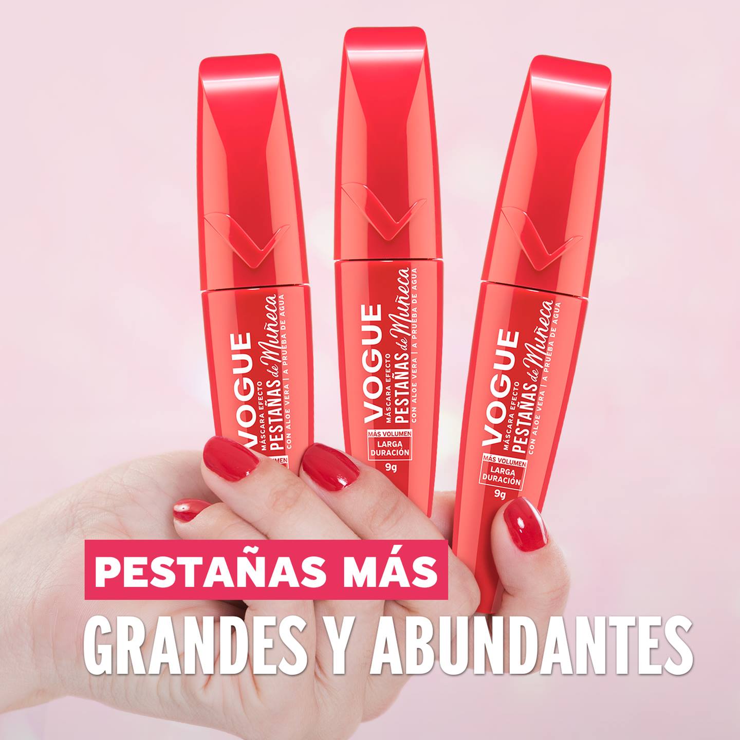 Mascara efecto pestañas de muñeca VOGUE