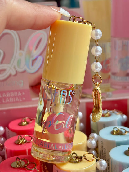 Lip oil con llavero sweet heels USHAS