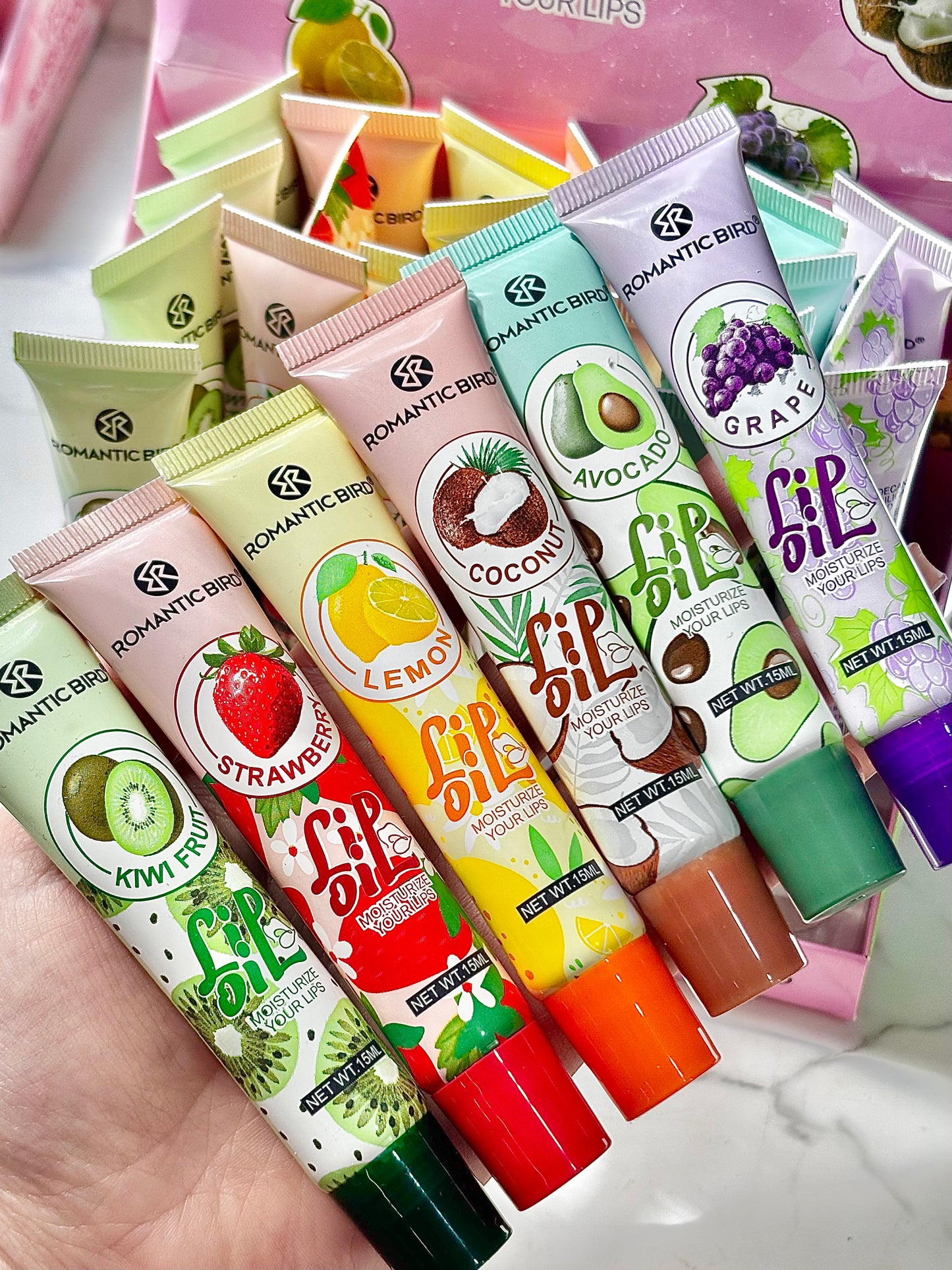 Lip oil frutitas ROMANTIC BIRD