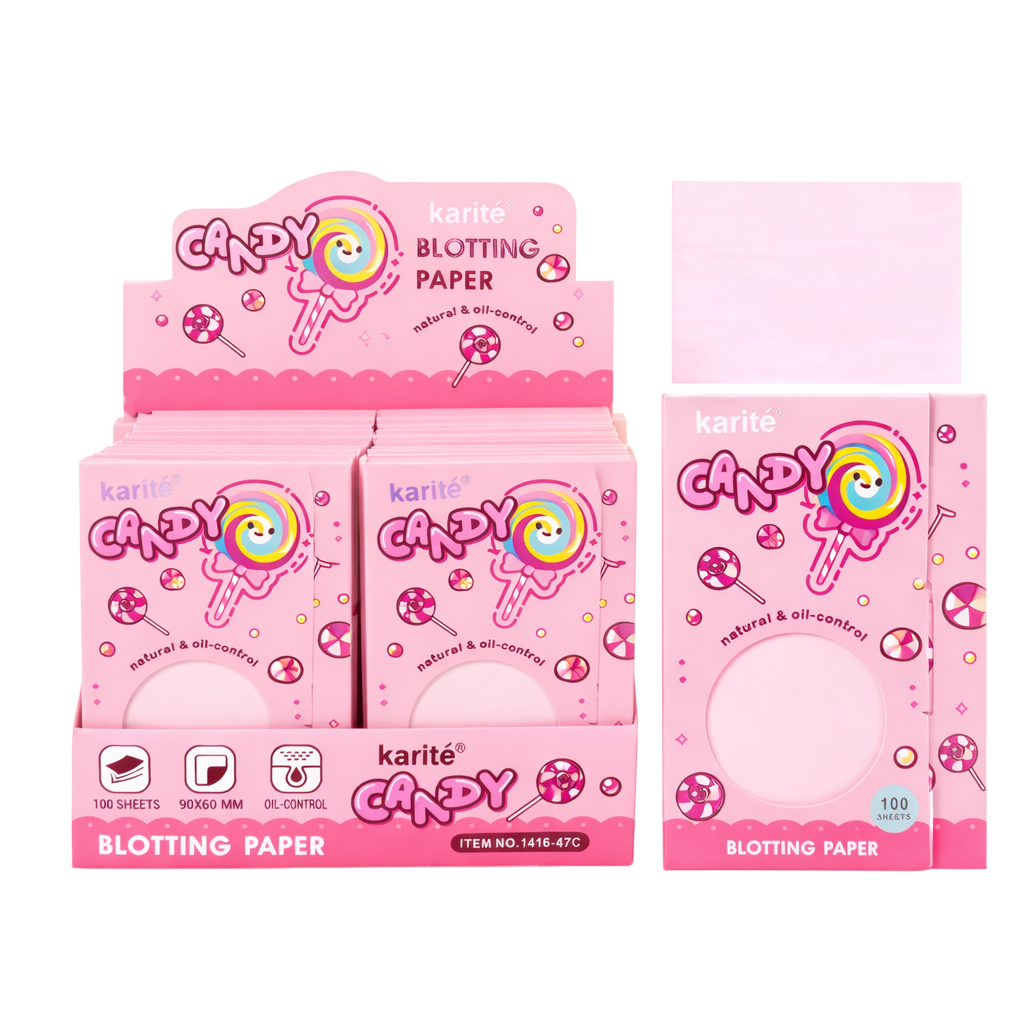 Papel quita grasa candy KARITE