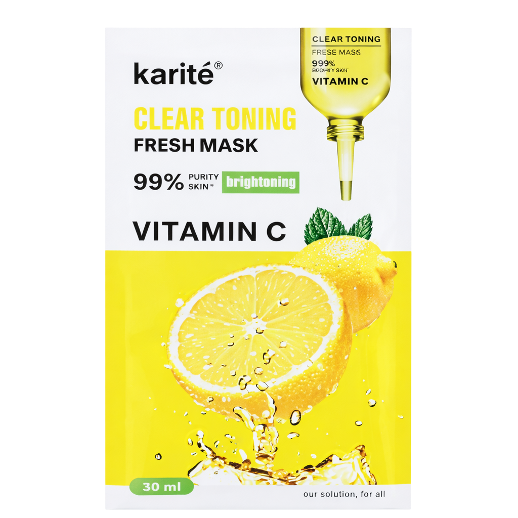 Mascarilla en velo vitamina C KARITE