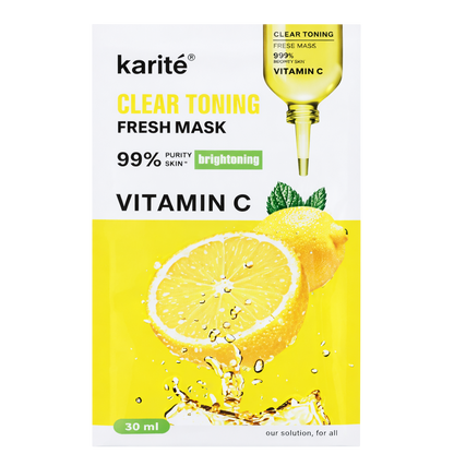 Mascarilla en velo vitamina C KARITE