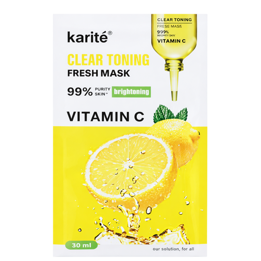 Mascarilla en velo vitamina C KARITE