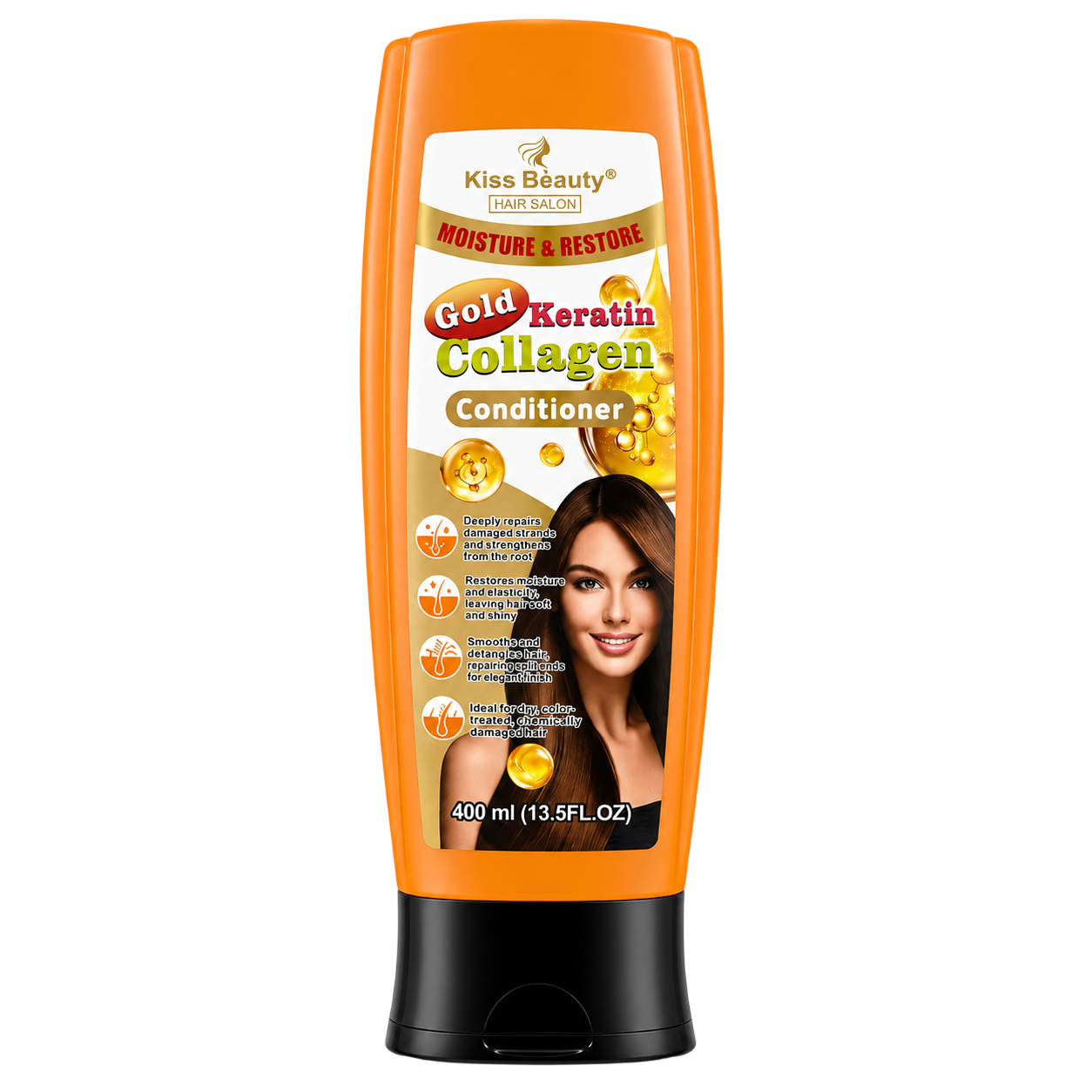 Acondicionador de keratina con colageno KISS BEAUTY