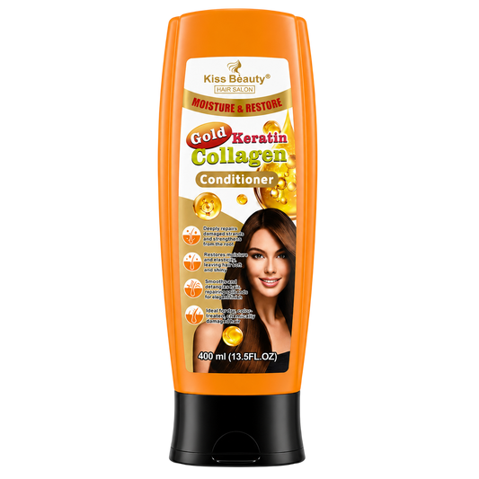 Acondicionador de keratina con colageno KISS BEAUTY