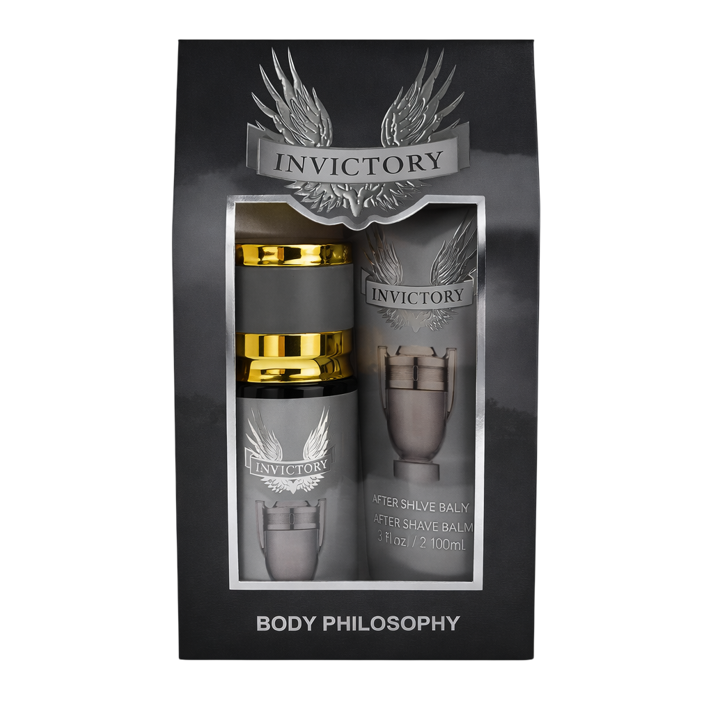 Kit splash + crema invictory BODY PHILOSOPHY