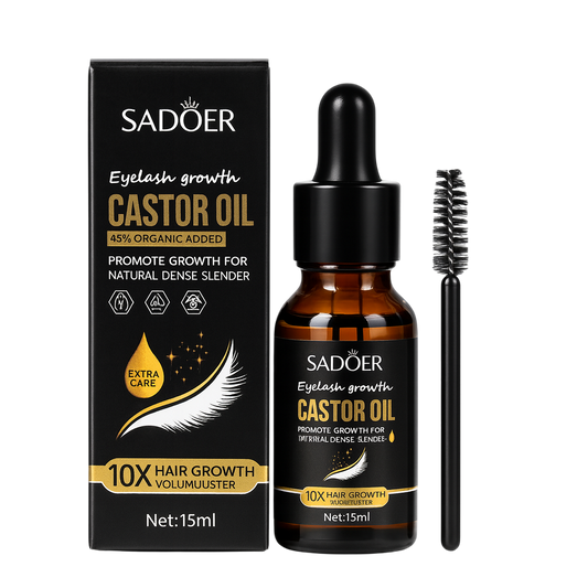 Aceite de ricino para las pestañas SADOER