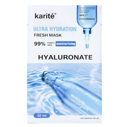 Mascarilla en velo acido hialuronico KARITE