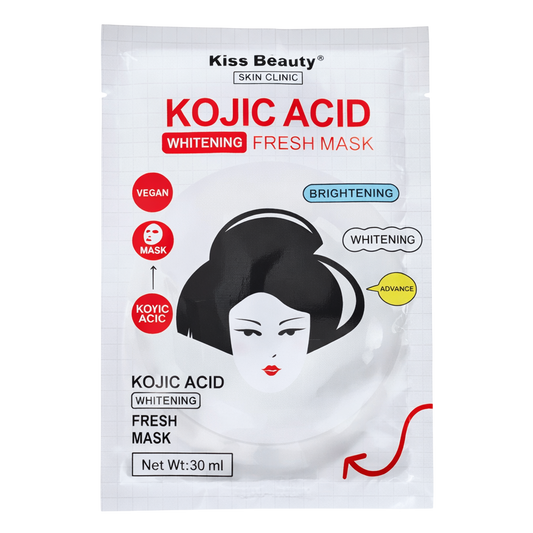 Mascarilla en velo kojic acid KISS BEAUTY