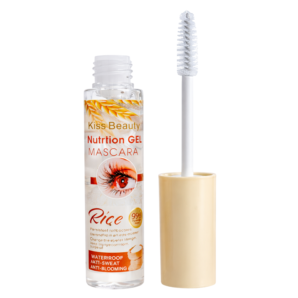 Mascara de pestañas transparente de arroz KISS BEAUTY