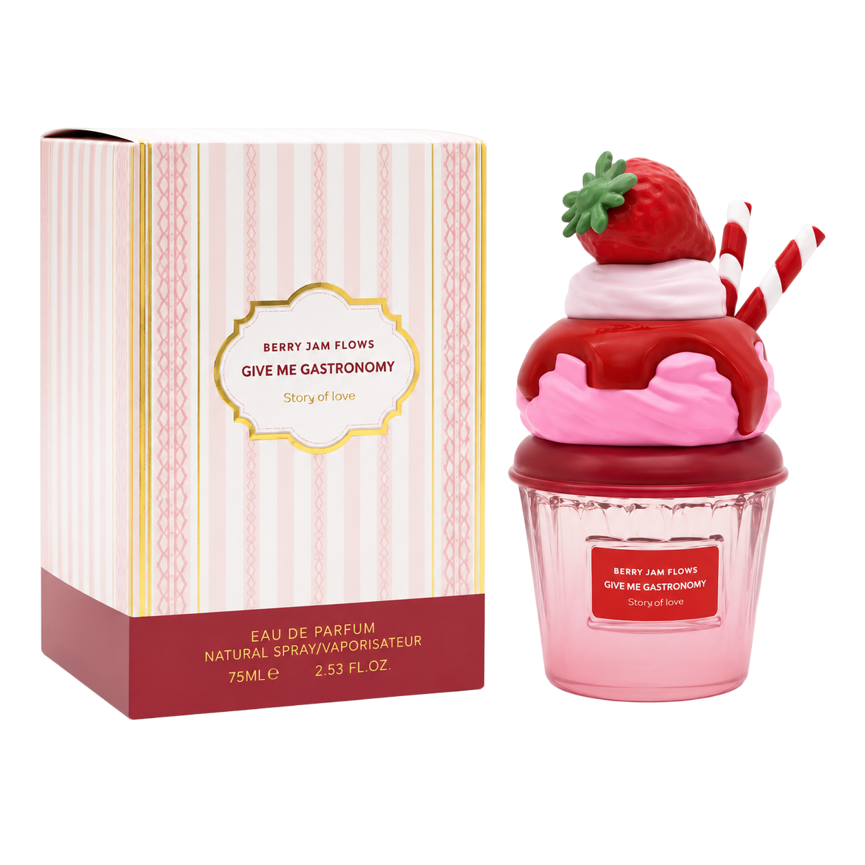 Perfume fresa dupe gourmand de lattafa MYSTICAL
