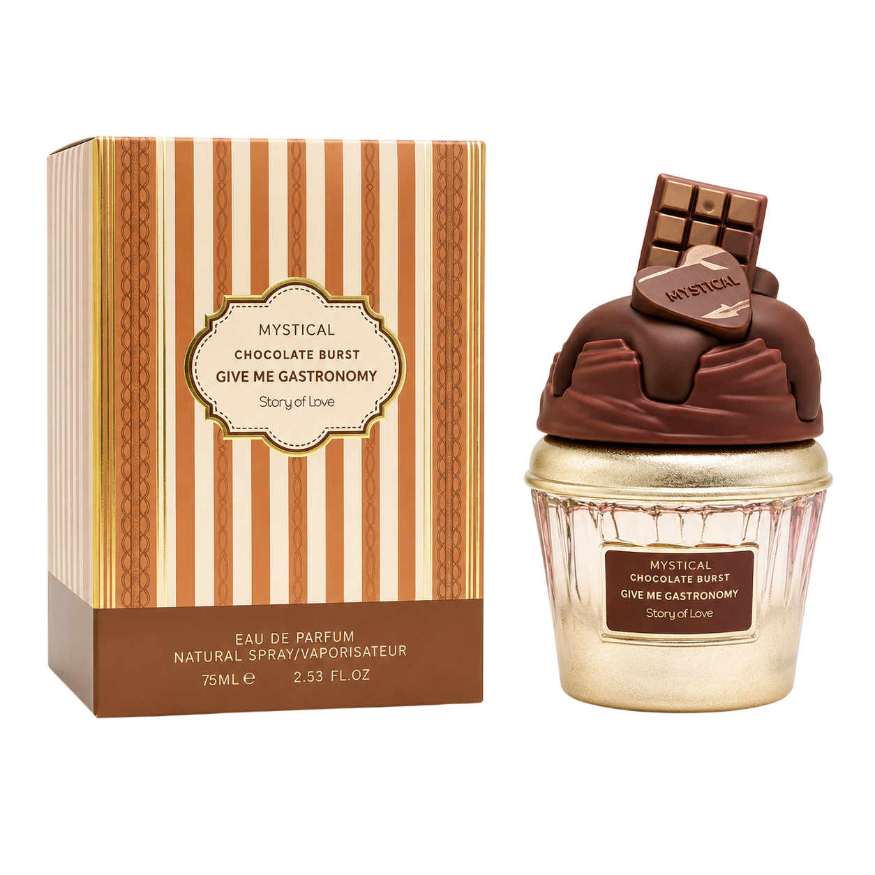 Perfume chocolate dupe gourmand de lattafa MYSTICAL