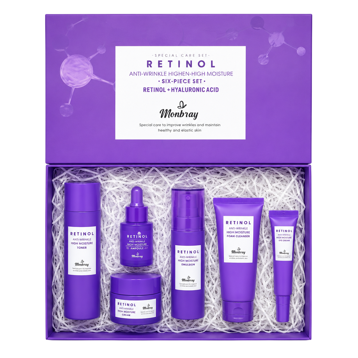 Kit de lujo retinol MONBRAY