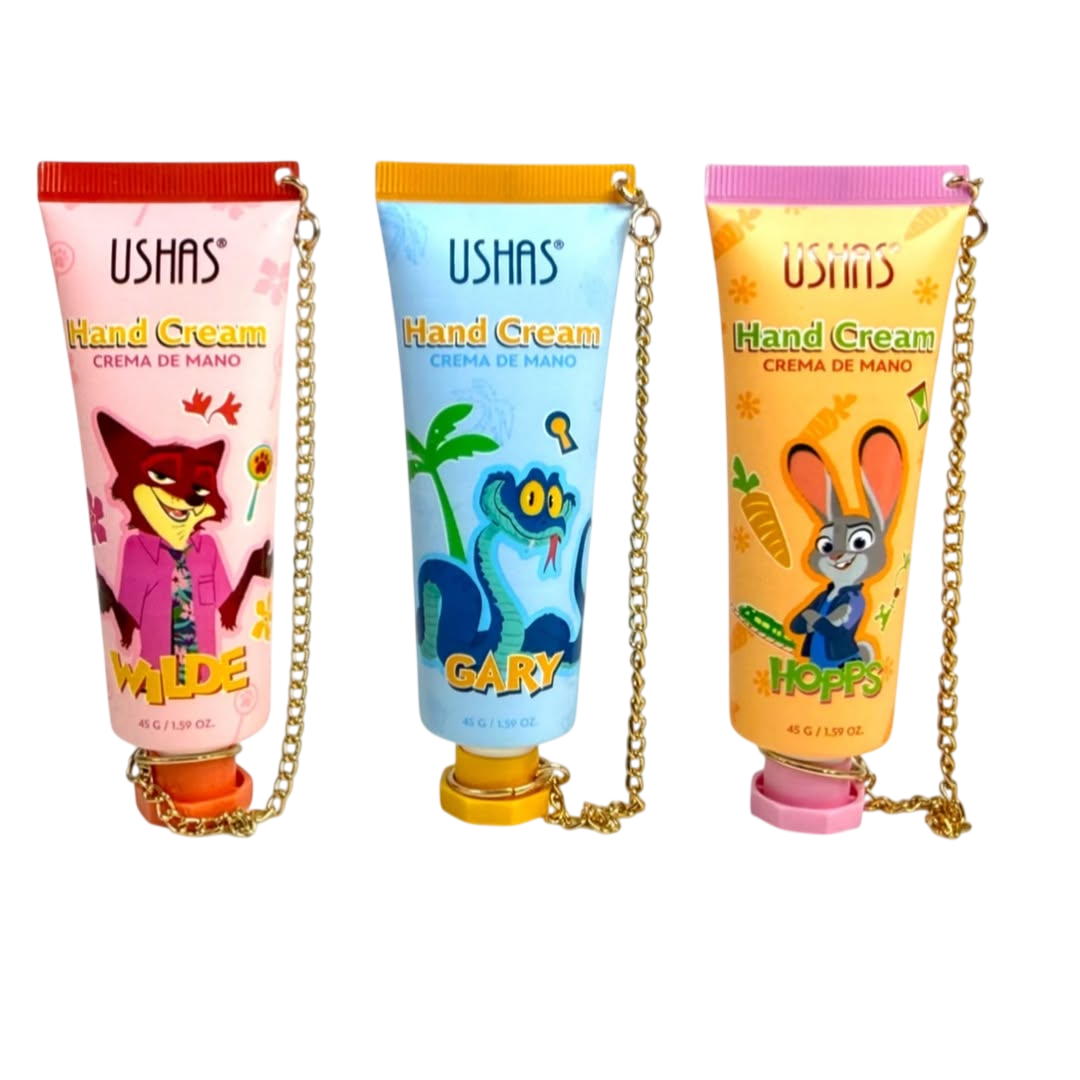 kit crema de manos X3 zootopia USHAS