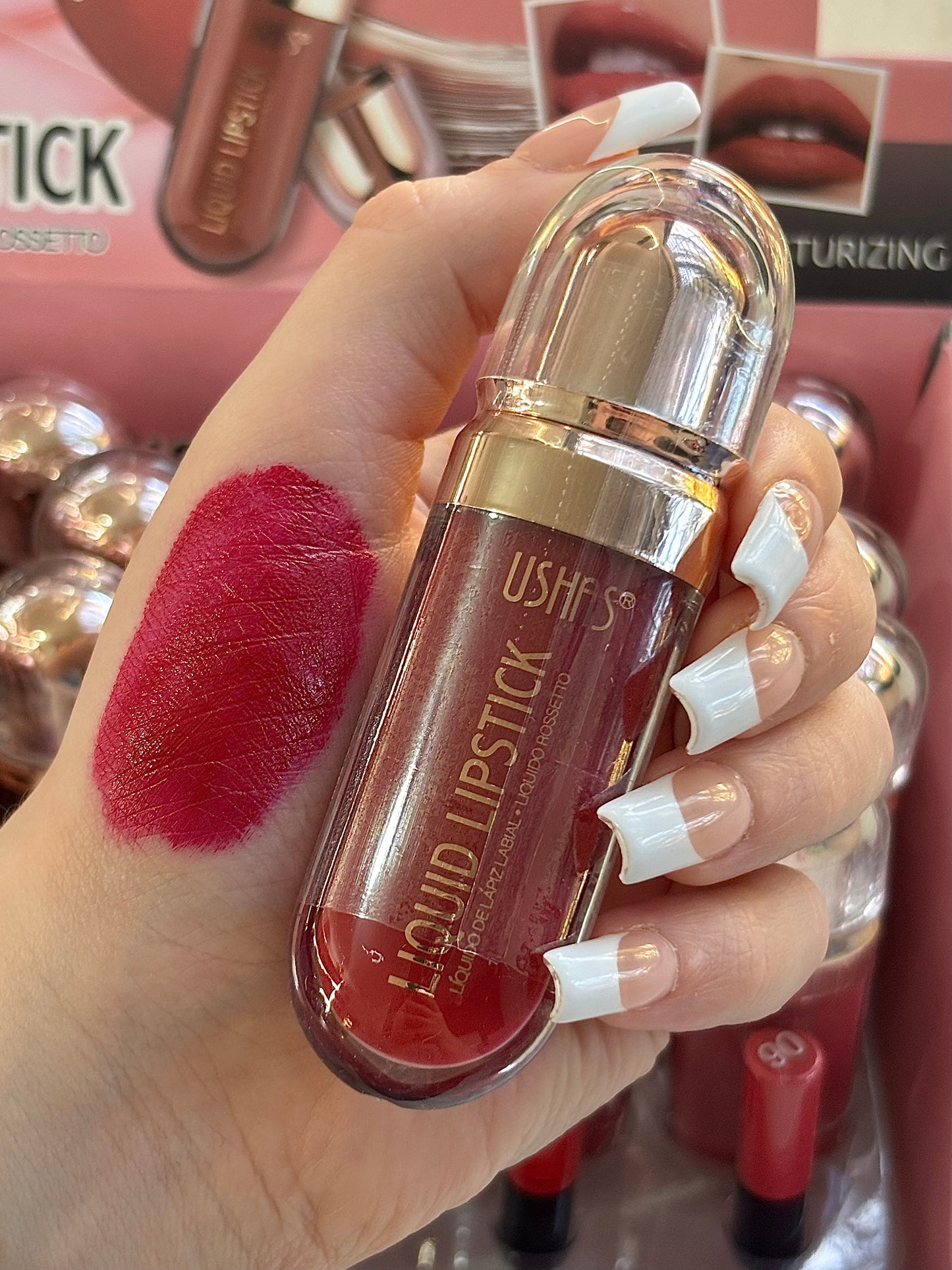 Lip gloss matte dupe kiko milano USHAS