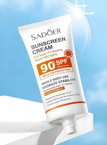 Protector solar con aloe vera y vitamina E SADOER