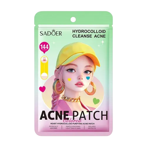 Parches purificante antiacne con hidrocoloides SADOER