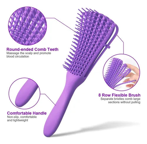 Cepillo de cabello detangler