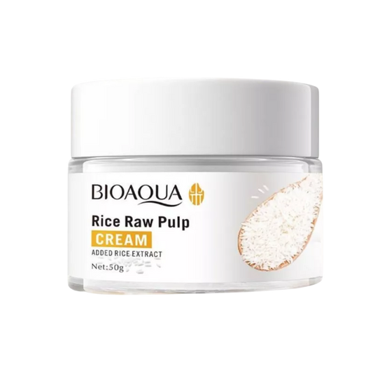 Crema hidratante de arroz BIOAQUA