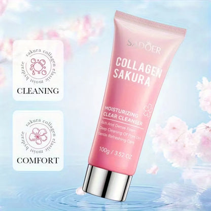 Jabon facial sakura con colageno SADOER